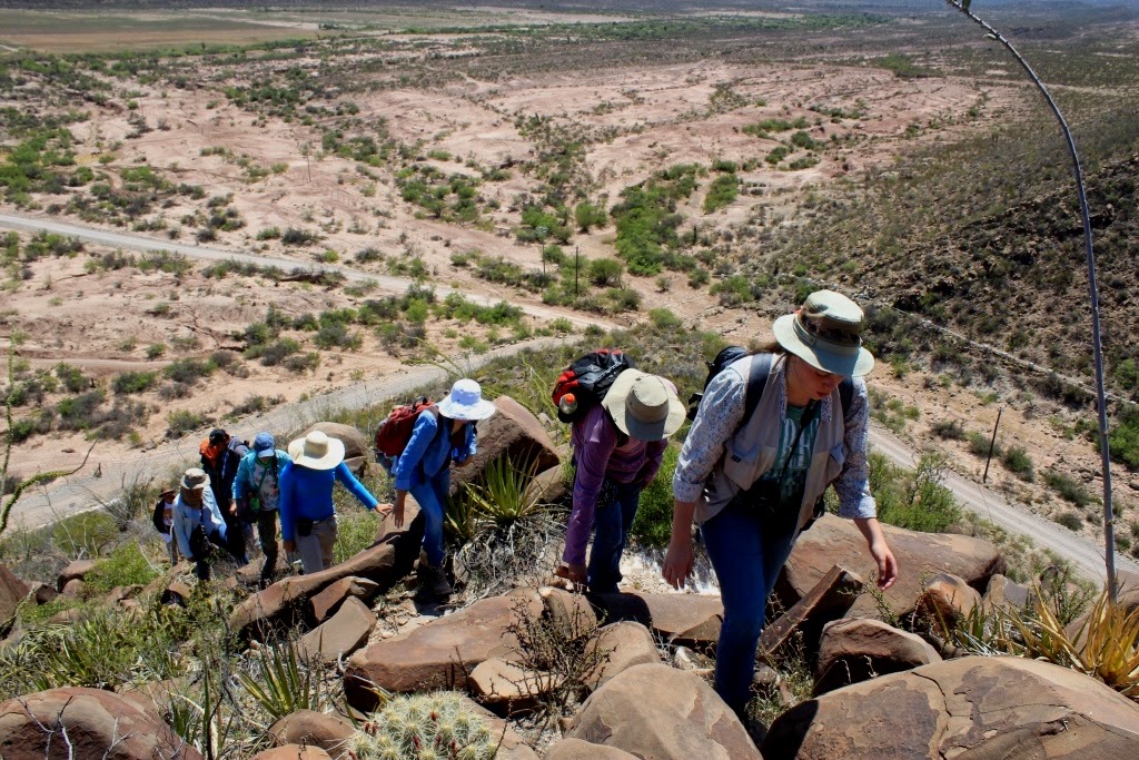En el recorrido visitaron las zonas paleontológicas de Rincón Colorado y Narigua.jpg